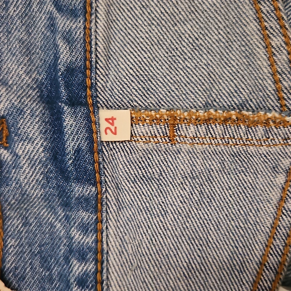 Levi's Light Blue Denim Maxi Skirt - Picture 10 of 12